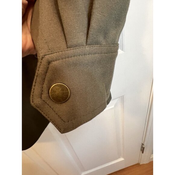 Central Park West Women’s Brady Ponte Army Jacket Medium Olive Utility NWT - Picture 9 of 13